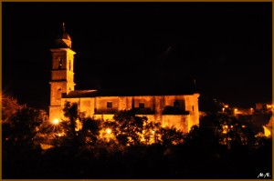 Eglise de Farinole de nuit